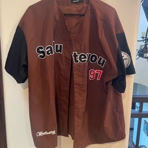 Japanese Vintage Baseball Shirt (Size L)